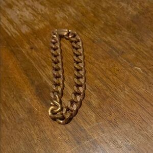 Gold-Tone Chain Bracelet